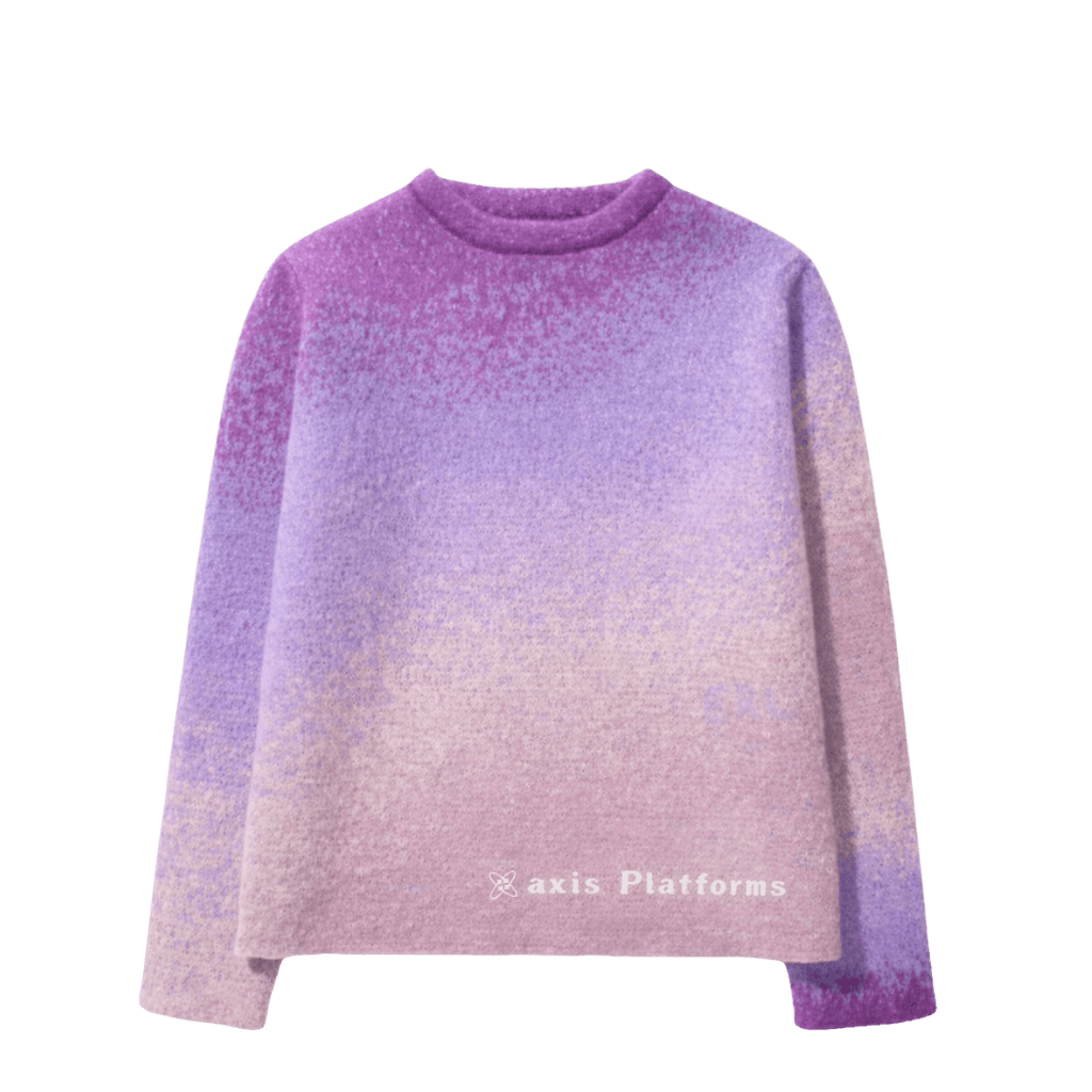 Knit Sweater Purple